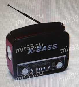 Радио приемник WEXIBA XB - 471 URT, цвет: красный